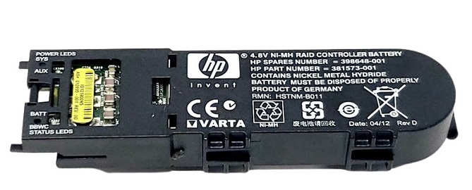 381573-001 HP P-Series BBWC 4.8V Battery (without Cable)